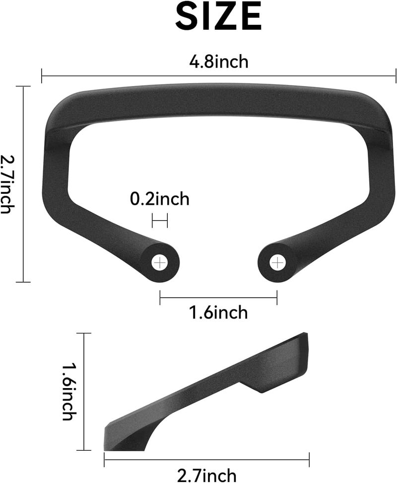 MaxFind Skateboard Handle – Ergonomic & Comfortable Grip for Electric Longboards& E-Boards, Easy to Install & Lightweight,Waterproof & Durable Aluminum Design - Image 5